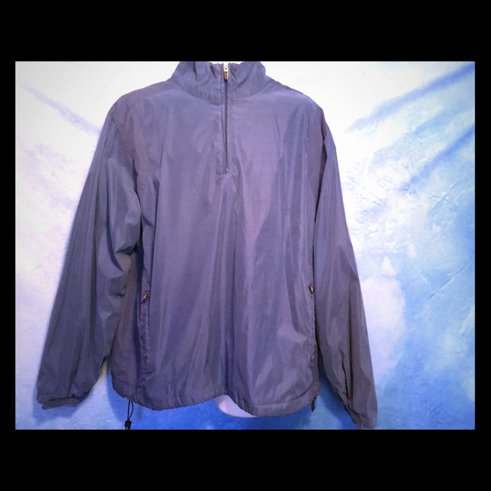 Izod light blue lined  breathable golf pullover